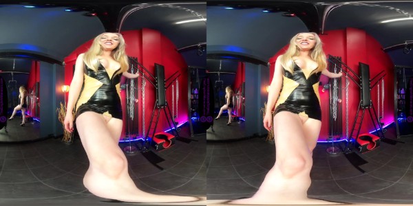 [TheEnglishMansion] Mistress Sidonia - Rubber JOI [VR180 180x180 3dh LR]