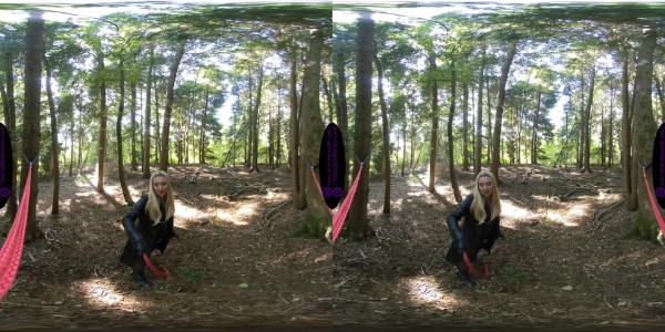 [TheEnglishMansion] Mistress Sidonia - Woodland Whipping [VR180 180x180 3dh LR]