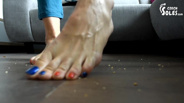Czech Soles - Girl Slave Foot Humiliation (Femdom, Lesbian Femdom, Feet, Foot Worship)