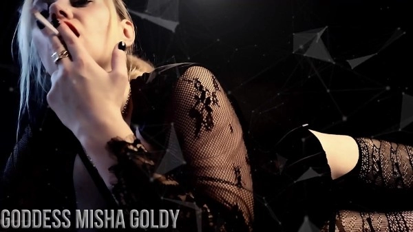 The Goldy Rush - Your Smoking Fetish Addiction Need A Daily Fix! Take It - Mistress Misha Goldy - Russianbeauty