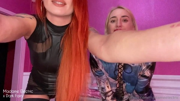 Madame Electric - You'll Become Our Sweet Sissy Slut