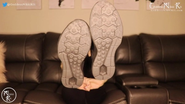 Goddess Nikki Kit - Sweaty Stinky Foot Sock And Shoe Worship After Gym