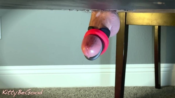 KittyBeGood - Hands Free Milking Table HUGE Orgasm With Penis Vibrator