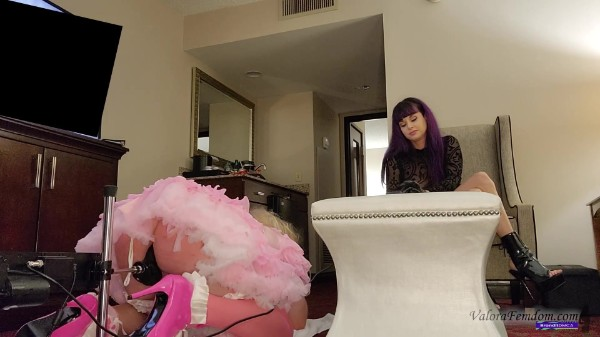 Goddess Valora - Turn On The Fuck Machine! (REAL SESSION)