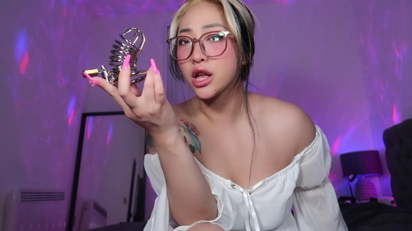 ClaudiaHon - GF turns you into virgin caged cuck