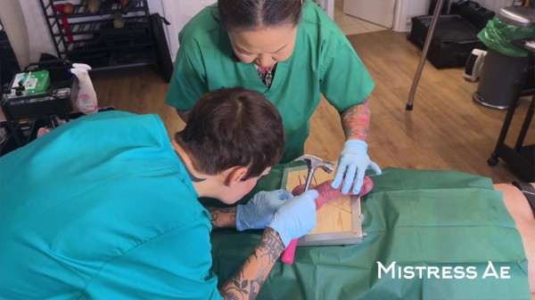 Mistress AE - Extreme Medical CBT with Madame Li Ying and Our Slut ft Mistress