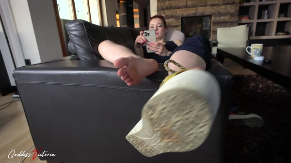 All4 Goddess Victoria - Thats Right My Soles Are Sweaty And Smelly Full