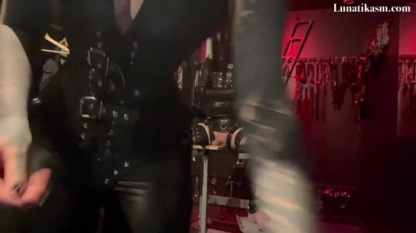 Mistress Lunatika - Cock And Nipples Play