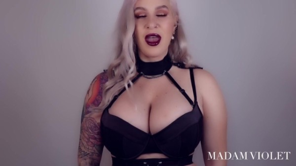 Goddess Madam Violet - 100 Wank Curse