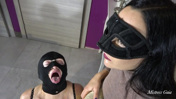 MISTRESS GAIA - MY HUMAN SPITTOON
