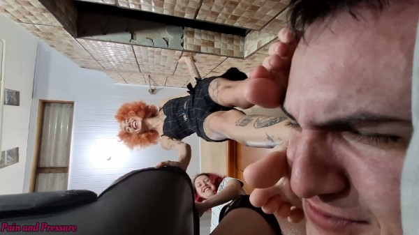 Pain And Pressure - 73 Beatriz And Madu Extreme Face Crush POV