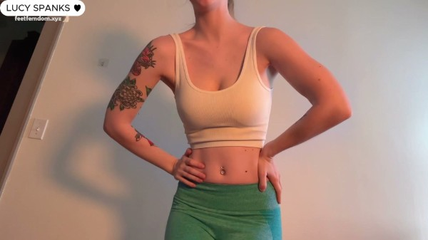 Lucy Spanks - POV Goddess Body Worship After Gym