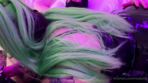 Miss Evilia - Pegging Blowjob and Facesitting Bare Pussy