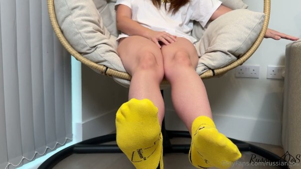 OnlyFans RussianQoS - Feet In Socks - Fetish