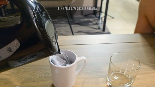 WorshipAriana - Sweaty Sock Tea, Foot Worship - Foot Slave Humiliation Reward